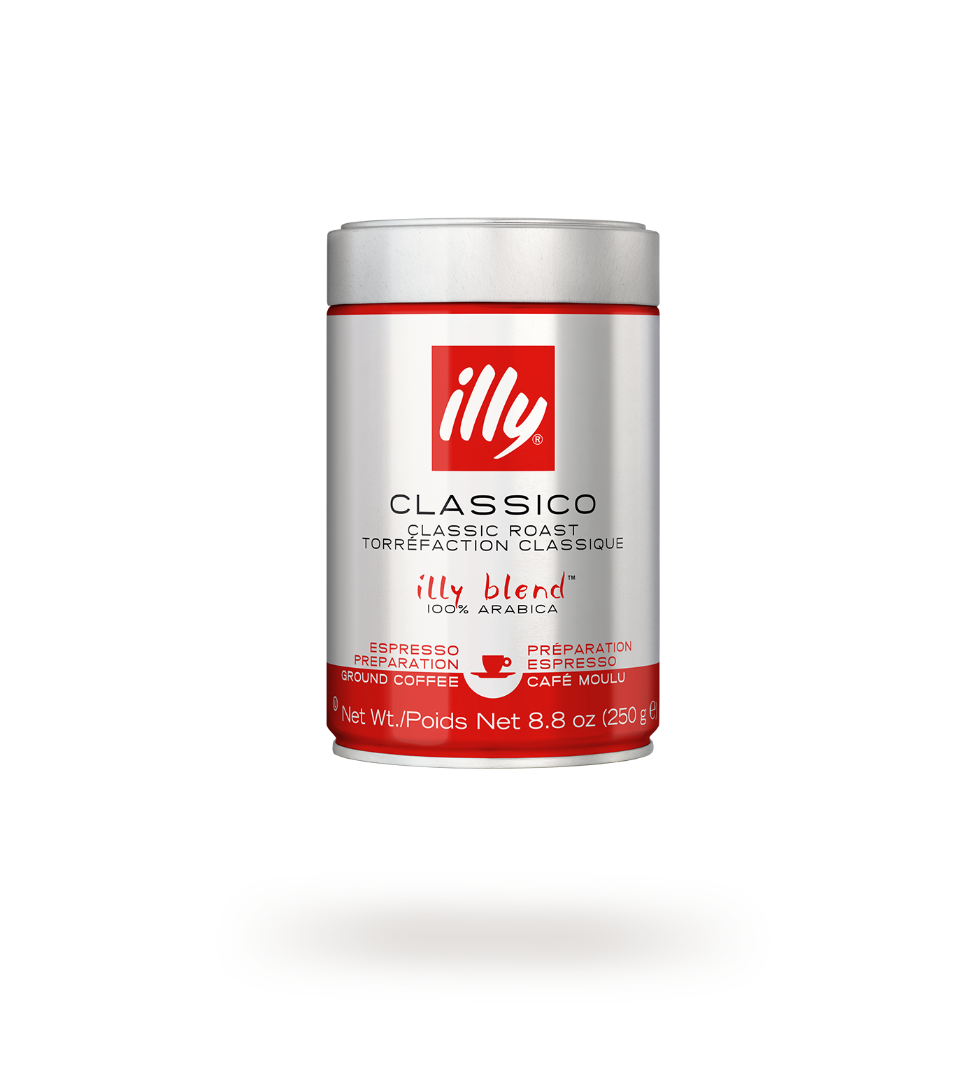 Illy Classico Espresso Ground Coffee – 250 g