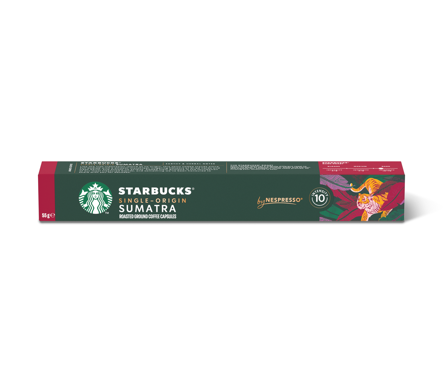 Starbucks Sumatra Compatible Capsules – 10 Nespresso Pods