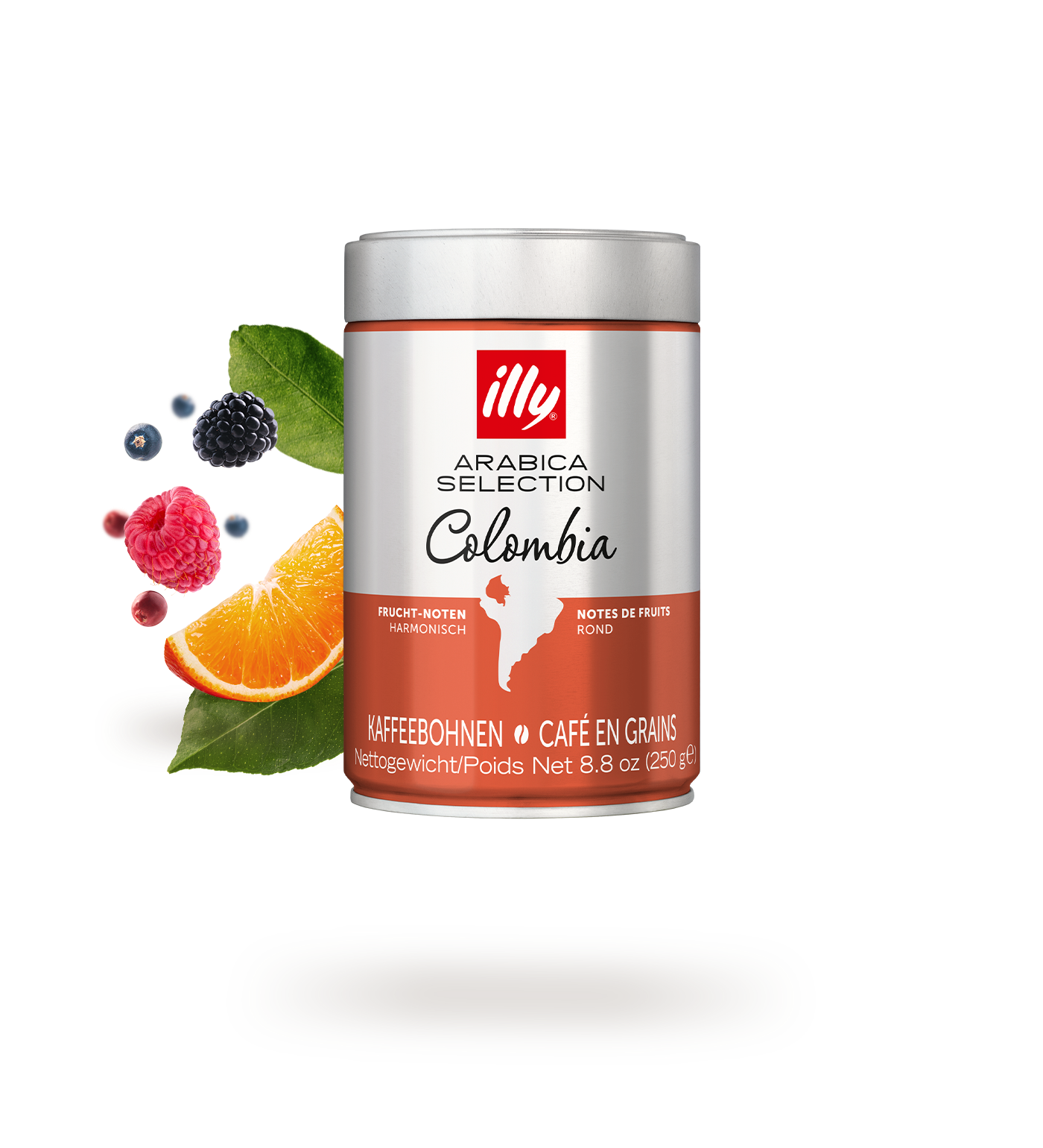 Illy Colombia Whole Beans – 250 g
