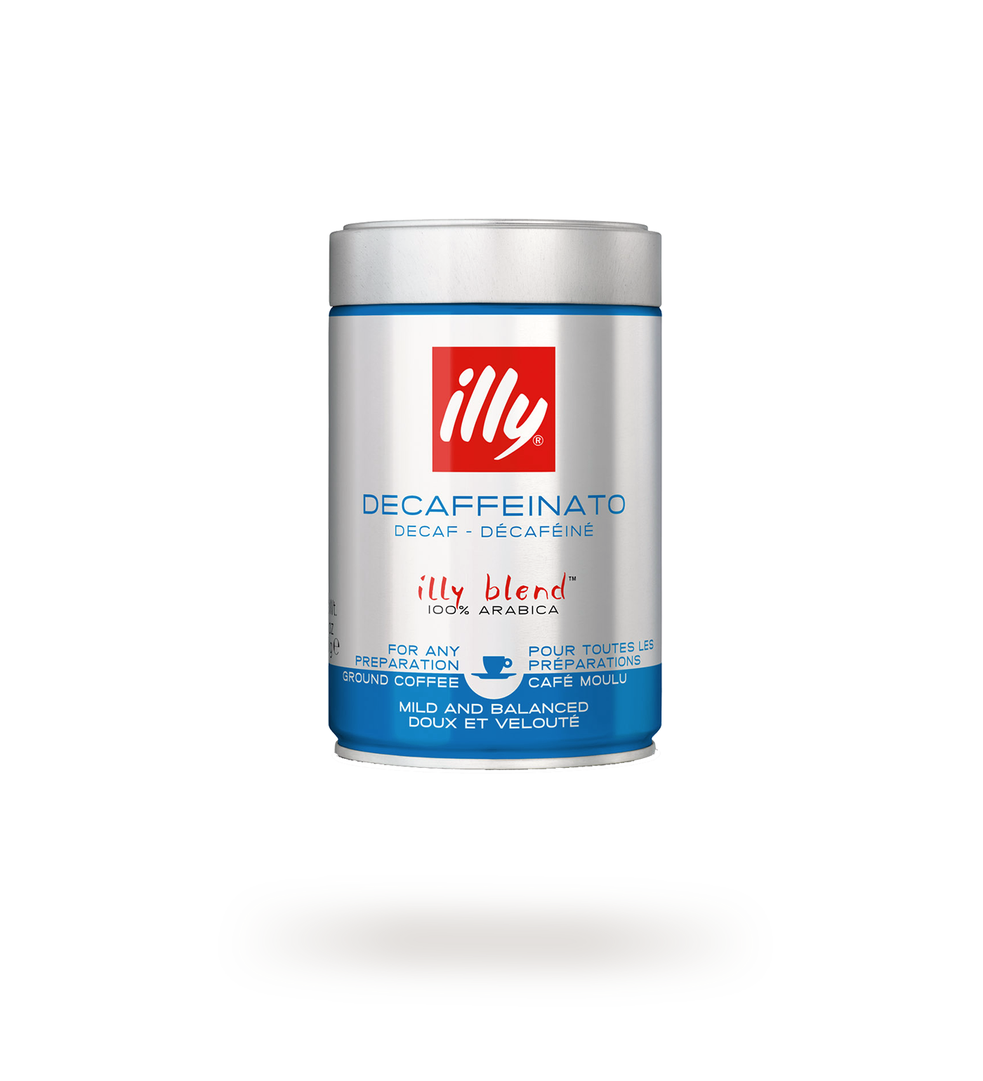 Illy Decaffeinato Espresso Ground Coffee – 250 g