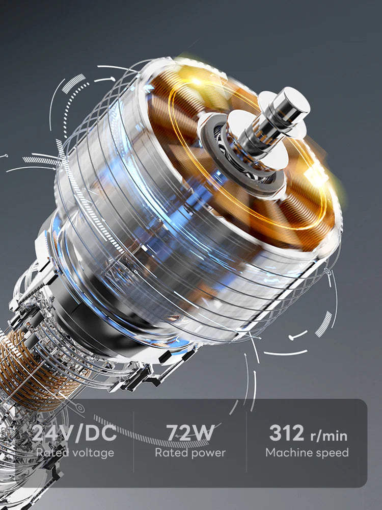 Starseeker E55 Coffee Grinder, Espresso Single Dose Cone Burr Grinder