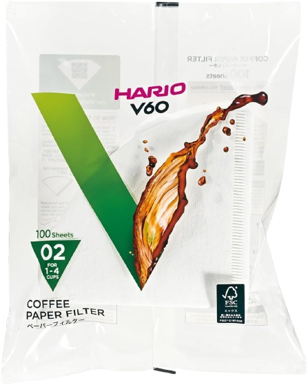 Hario V60 Filter Papers – Size 01 / 02