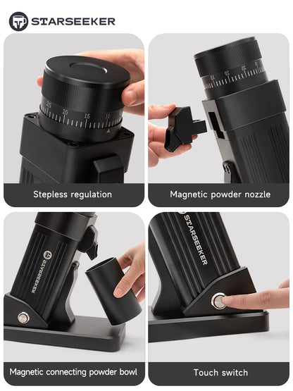 Starseeker E55 Espresso Grinder – 55mm Conical Burr (Single Dose)