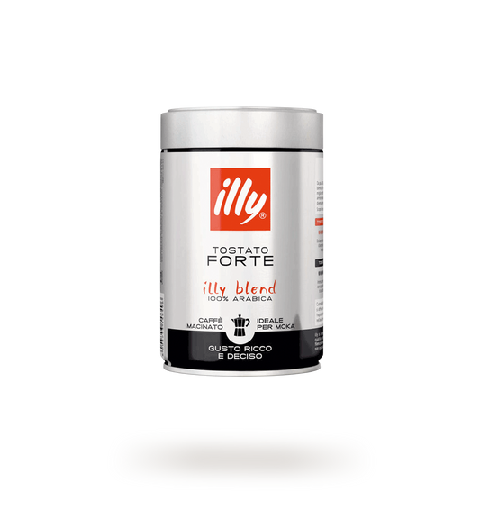 Illy Forte Moka Ground Coffee – 250 g