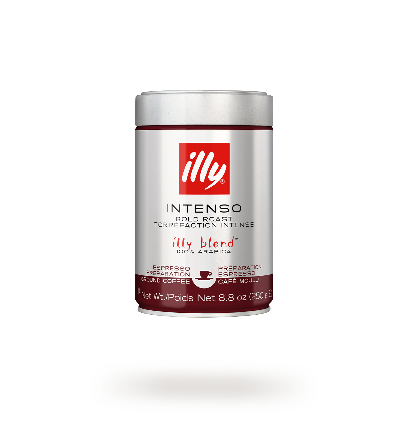 Illy Intenso Espresso Ground Coffee – 250 g