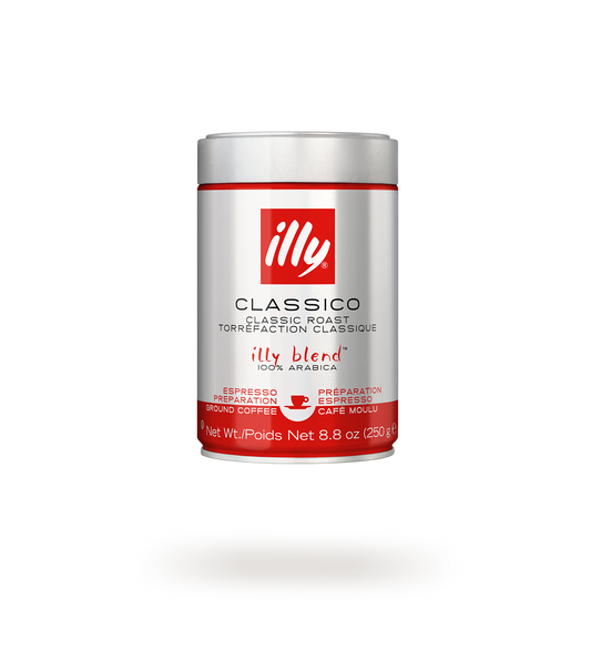Illy Classico Espresso Ground Coffee – 250 g