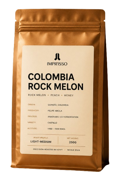 Impr’isso Colombia Felipe Arcila Rock Melon - بن كولومبيا فيليبي أرسلا كنتالوب