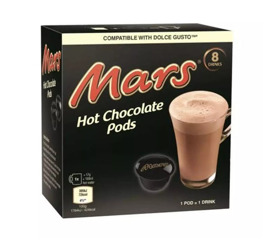 Nescafe Dolce Gusto Mars ( Hot Chocolate pods) (8 drinks)