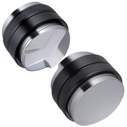 51mm stainless steel double-head coffee distributor for even tamping and distribution