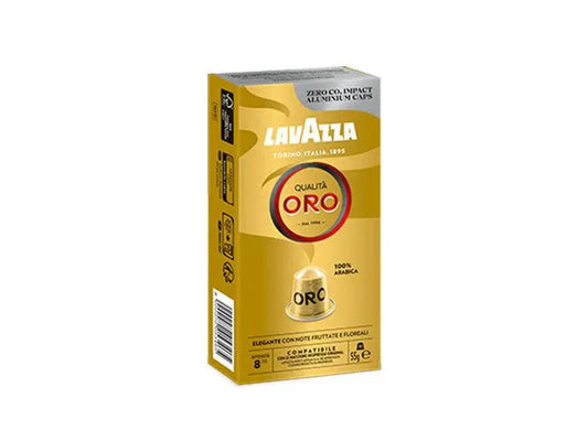Lavazza Qualità Oro Compatible Capsules – 10 Nespresso Pods