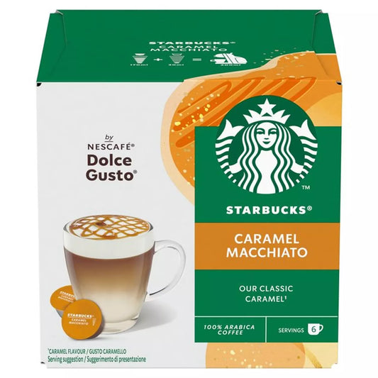 Starbucks Dolce Gusto Caramel Macchiato 12 pods