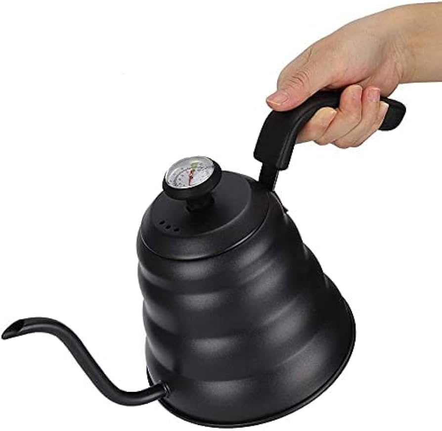Pour Over Gooseneck Kettle with Thermometer