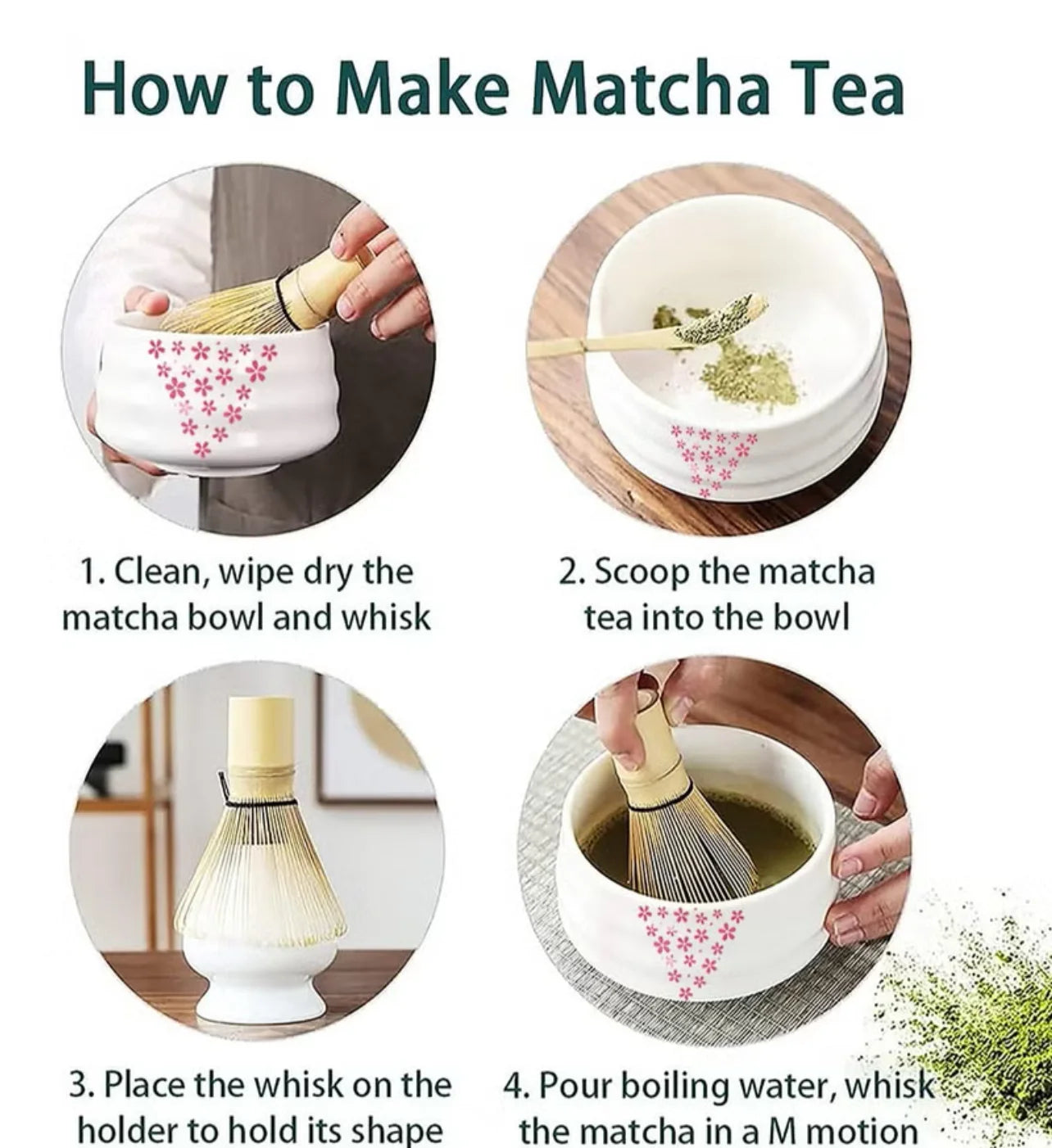 Matcha Tea Kit – 8 Pieces (Complete Set)