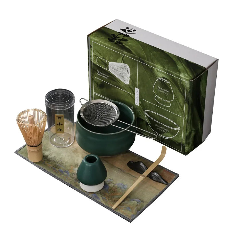 Matcha Tea Kit – 8 Pieces (Complete Set)