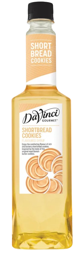 DaVinci Gourmet Shortbread Cookies Syrup 750 ml