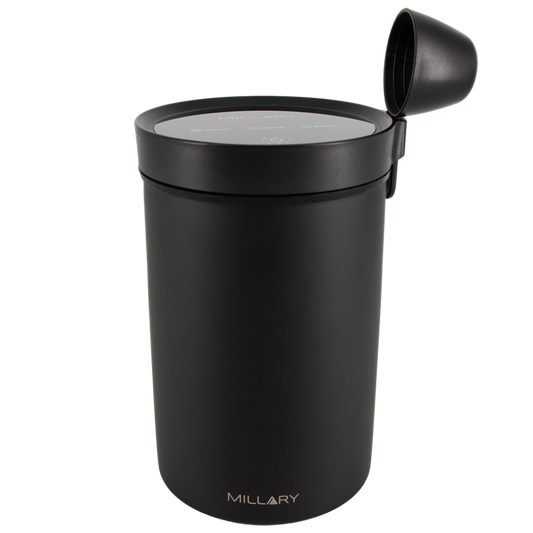 MILLARY Electric Vacuum Coffee Canister (USB-C) – Airtight Storage Container