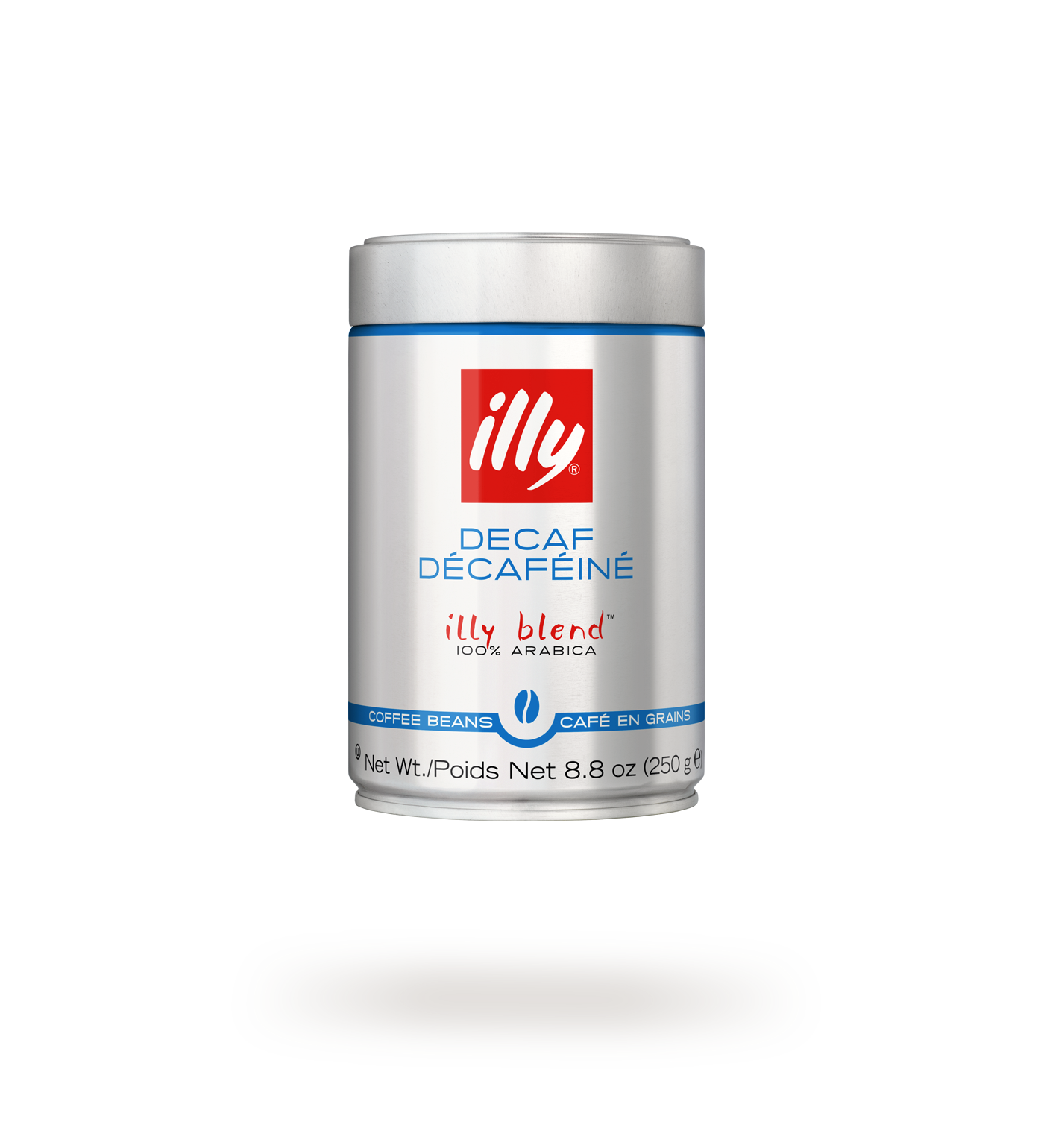 Illy Decaffeinato Whole Beans – 250 g