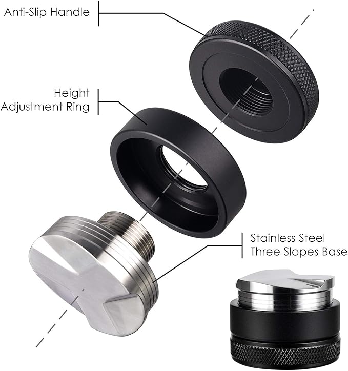 51mm Coffee Distributor & Leveler – Professional Espresso Tool