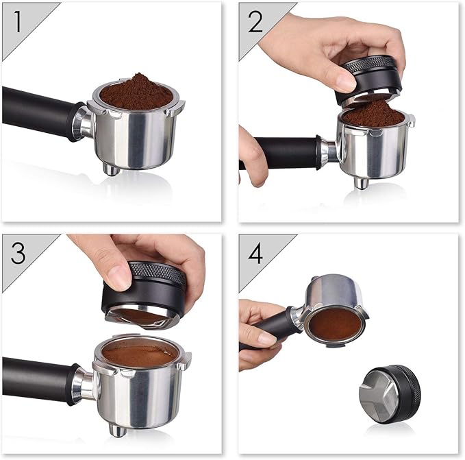 51mm Coffee Distributor & Leveler – Professional Espresso Tool