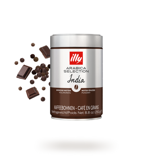 Illy India Whole Beans – 250 g