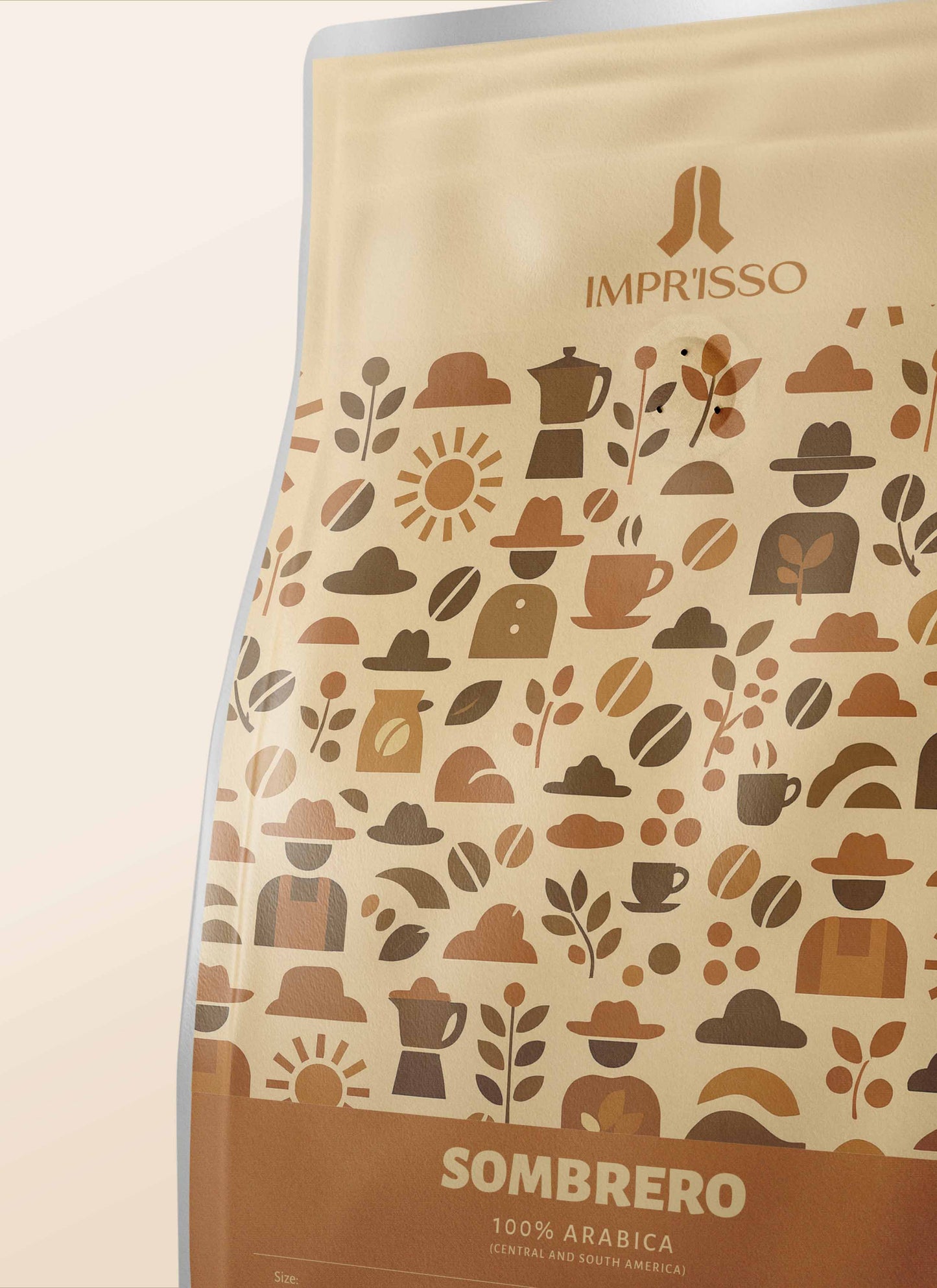 Impr'isso Sombrero 100% Arabica