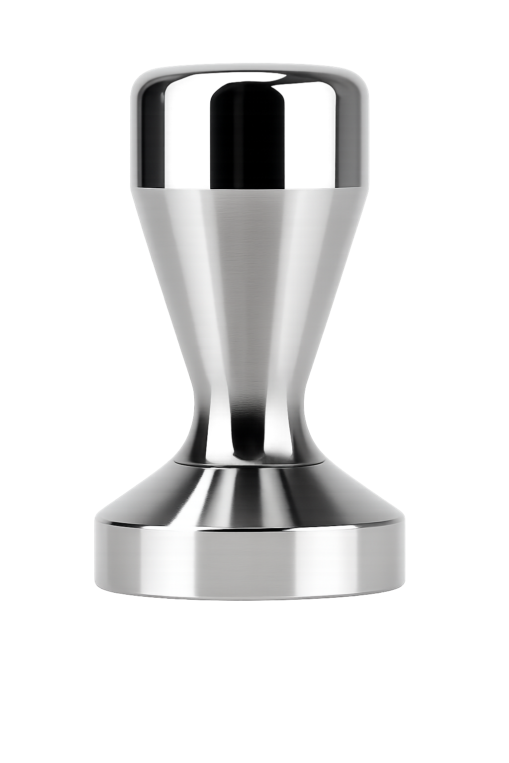“51mm stainless steel espresso tamper compatible with DeLonghi Dedica and other 51mm portafilter machines – premium barista coffee tool”